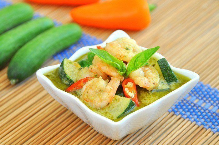 Shrimp Green Curry